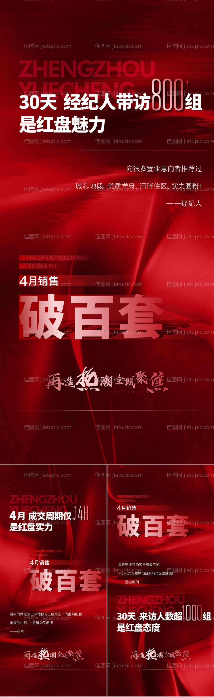 地产红盘热销数据微信-源文件