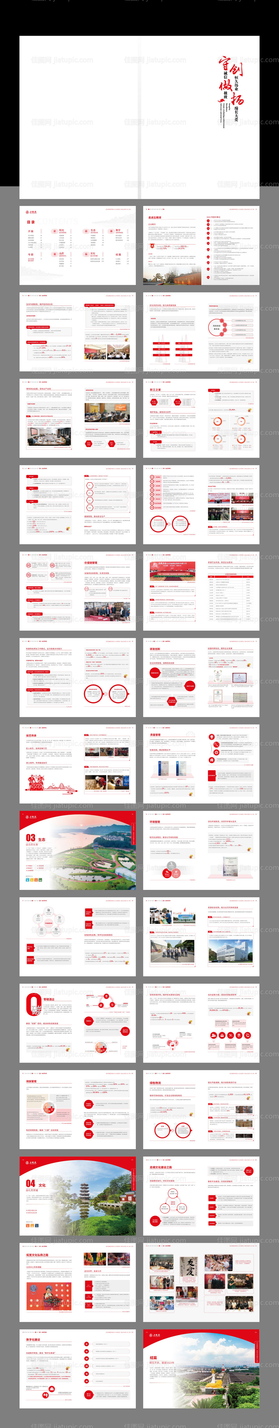 酒业文化宣传画册-源文件