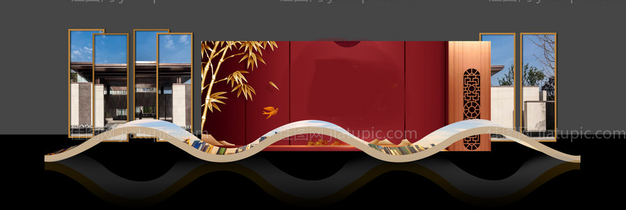 中国风地产美陈-源文件