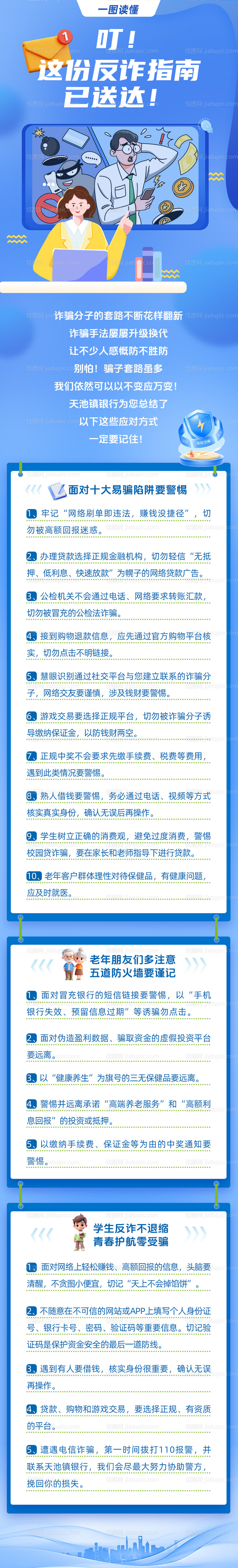 消保反诈一图读懂长图-源文件