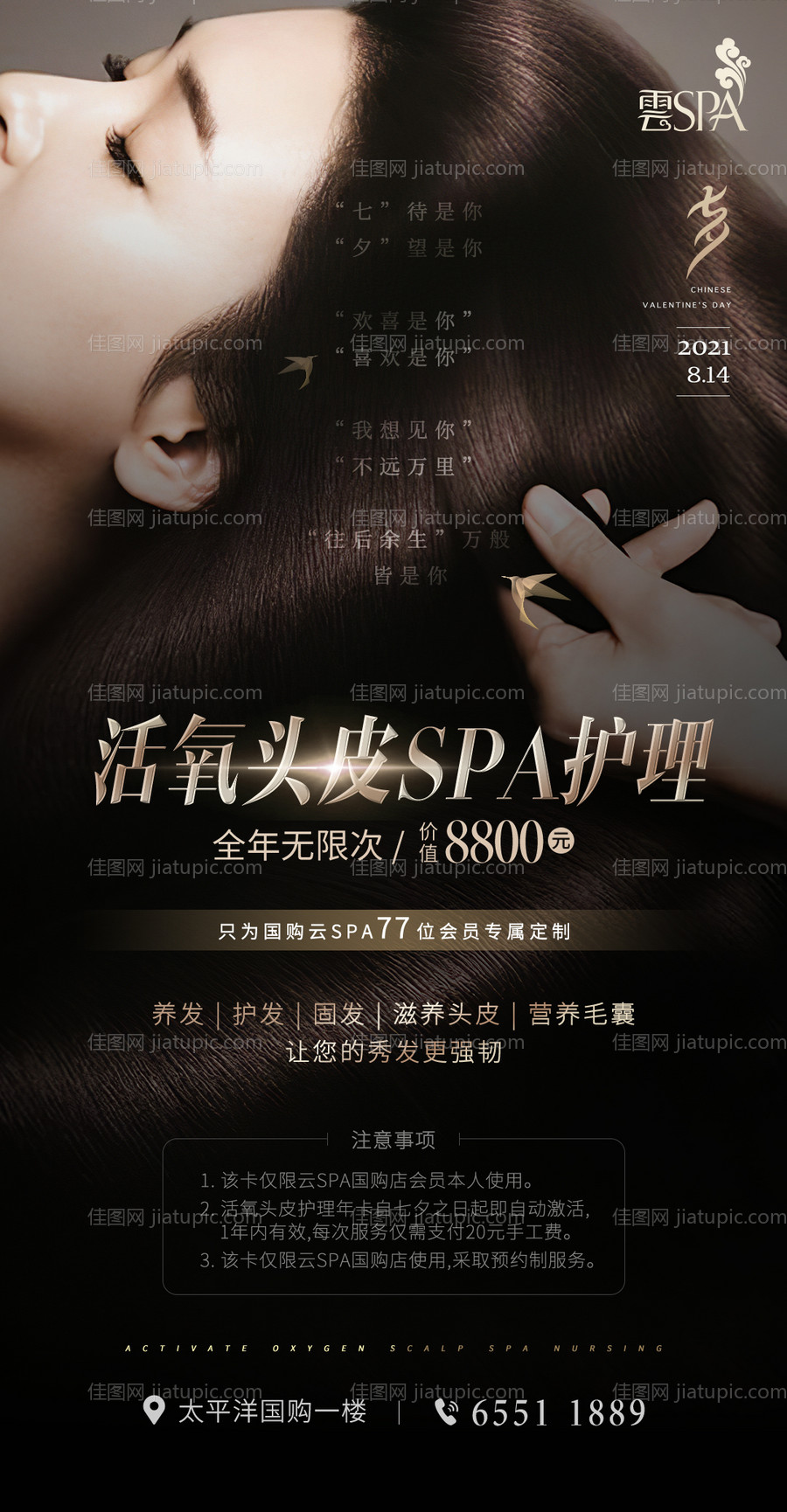 美发护发海报-源文件