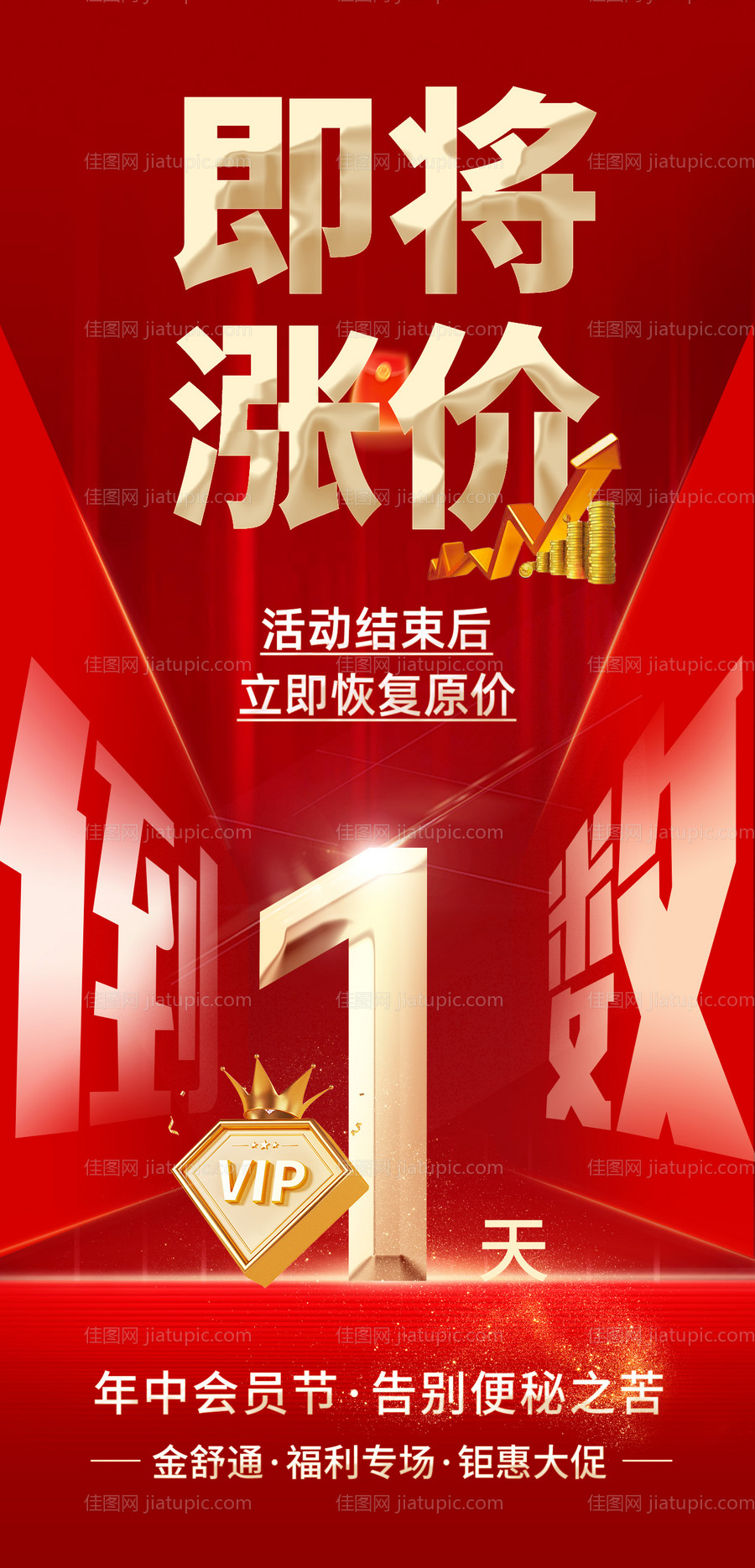 活动涨价海报-源文件