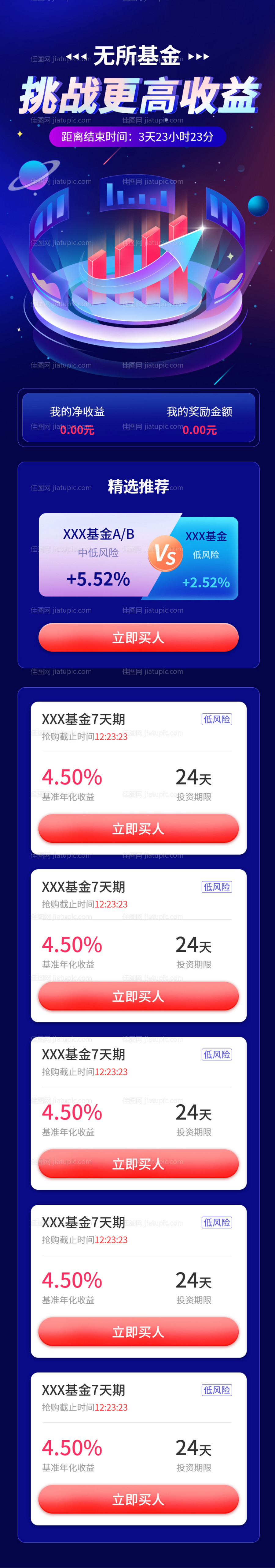 科技感金融高收益活动专题设计-源文件