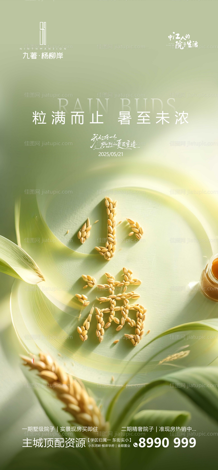 小满海报-源文件