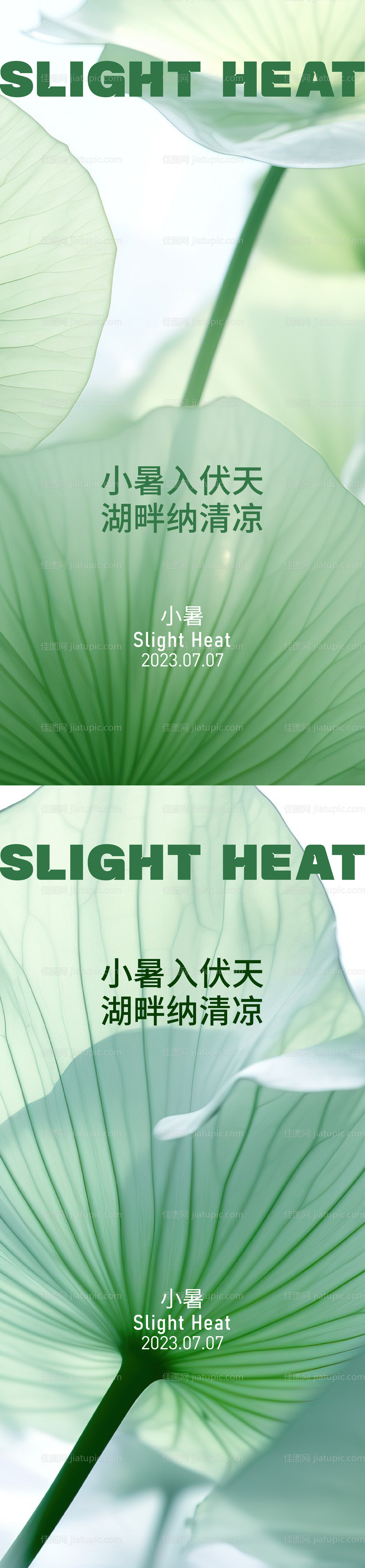 小暑海报-源文件