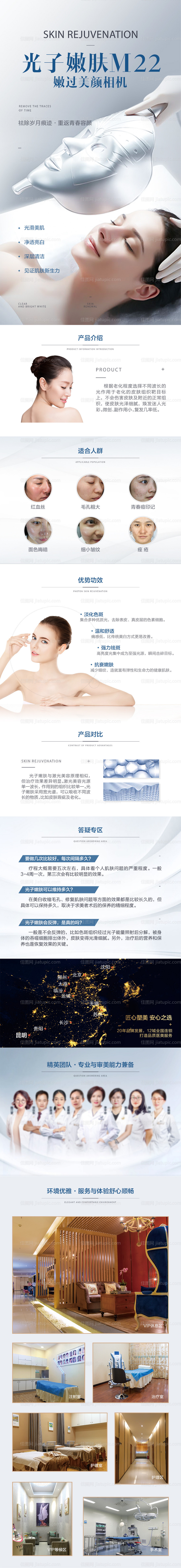 光子嫩肤医美详情页-源文件