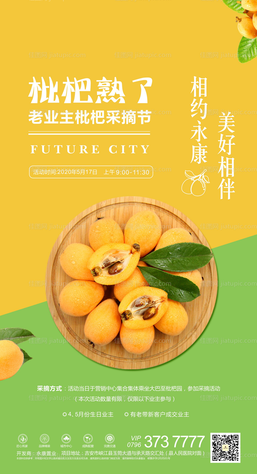 地产摘枇杷暖场活动-源文件