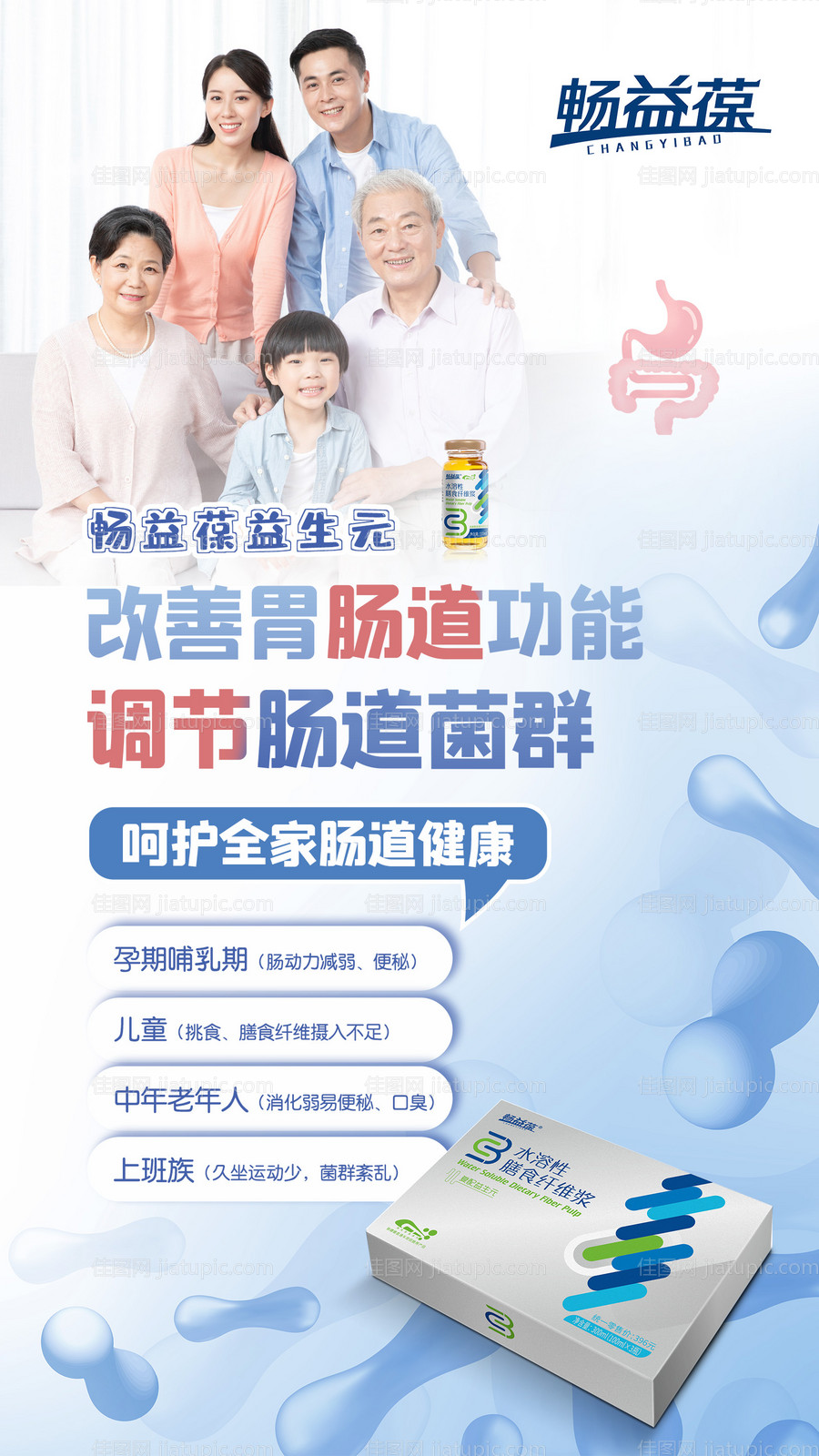 健康产品海报-源文件