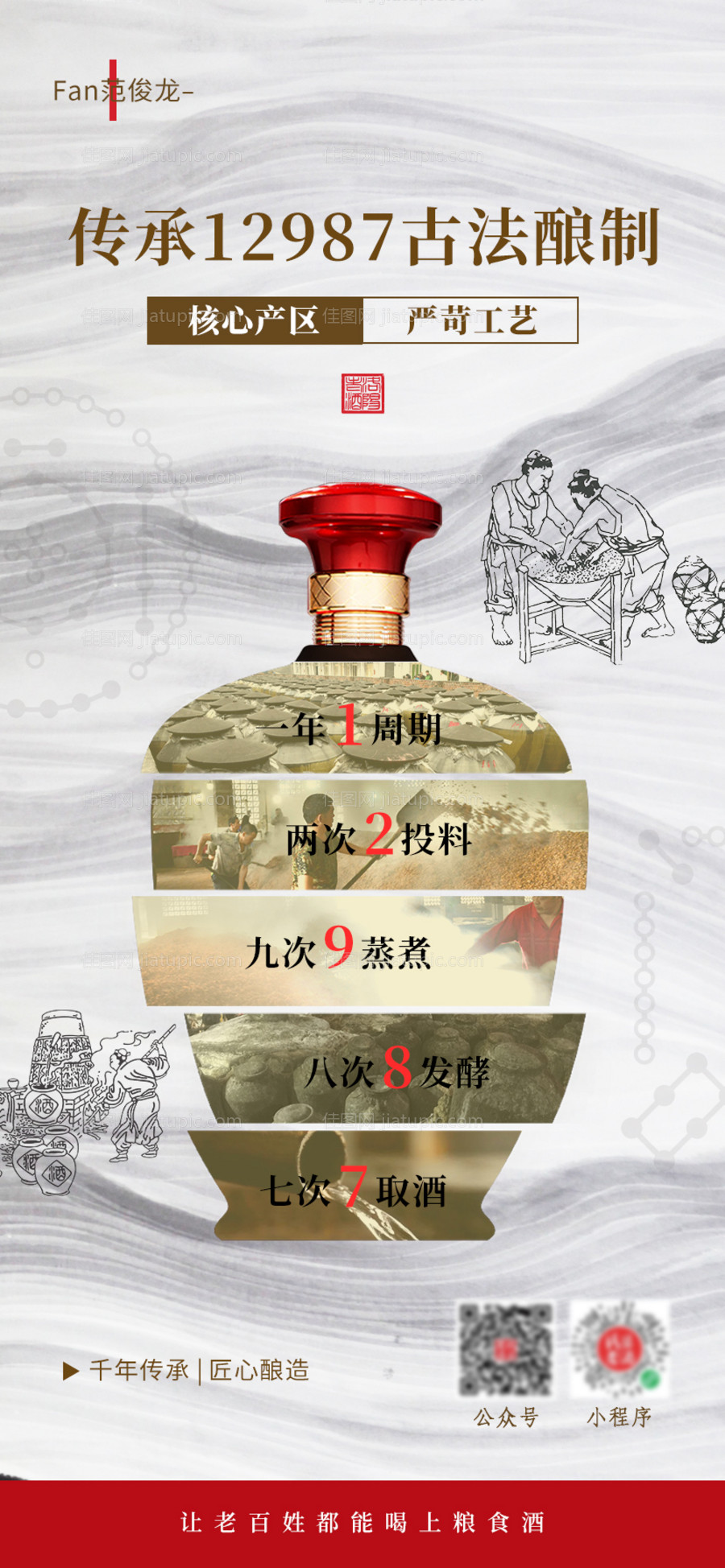 传承匠心白酒-源文件
