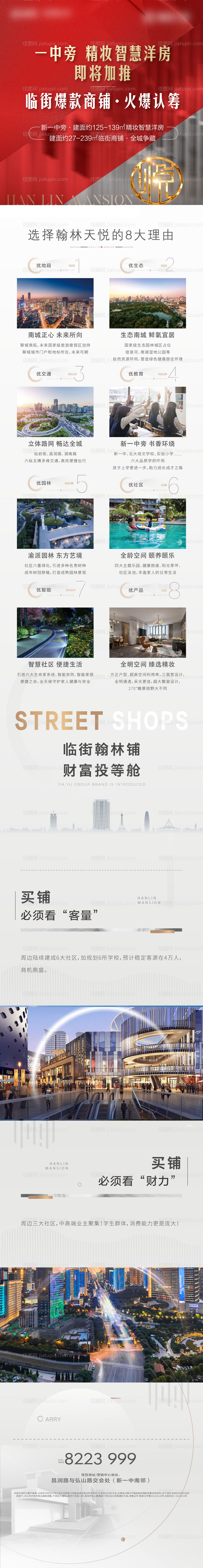 地产八大理由微信长图海报-源文件