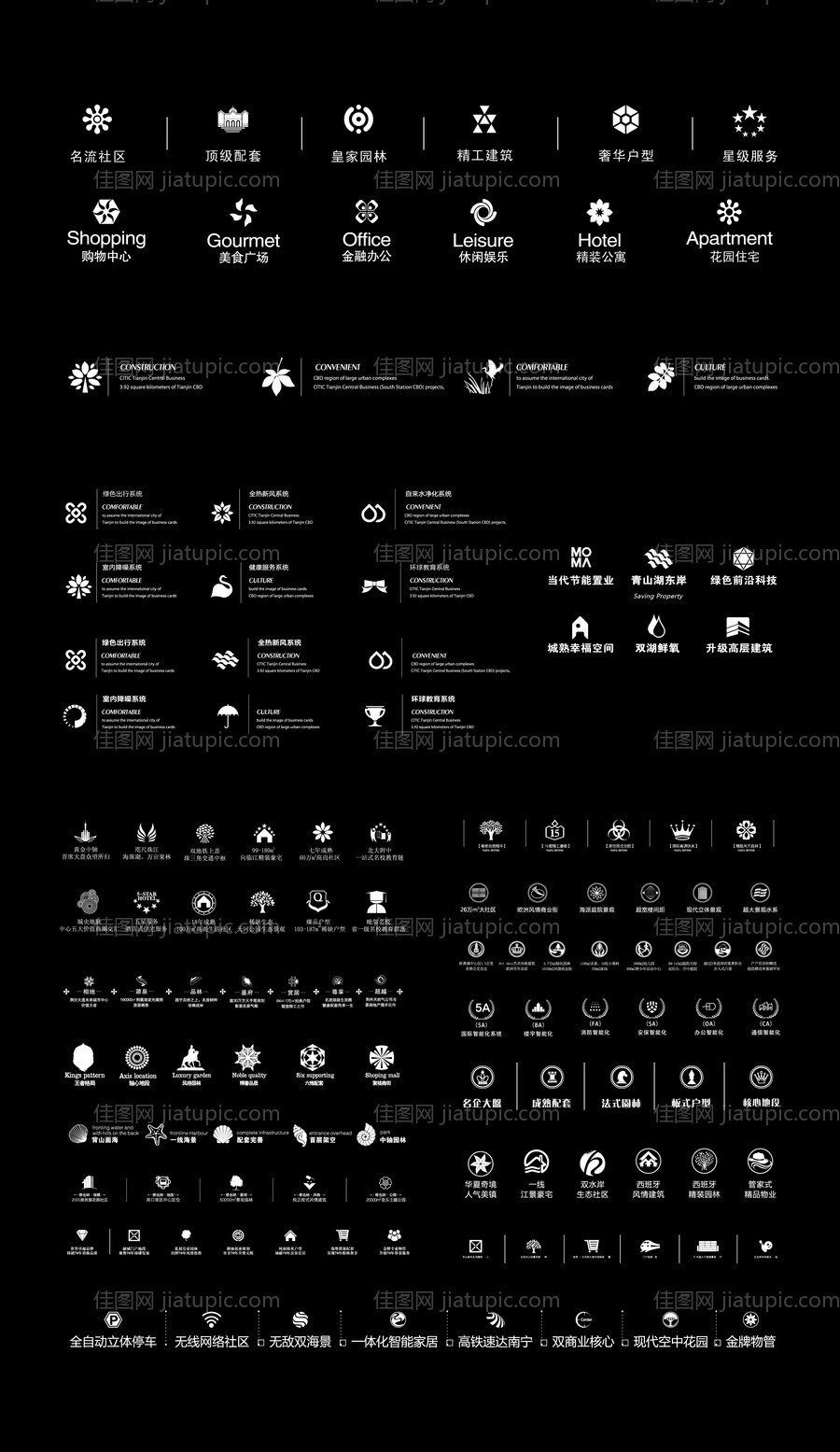 房地产价值点图标ICON-源文件