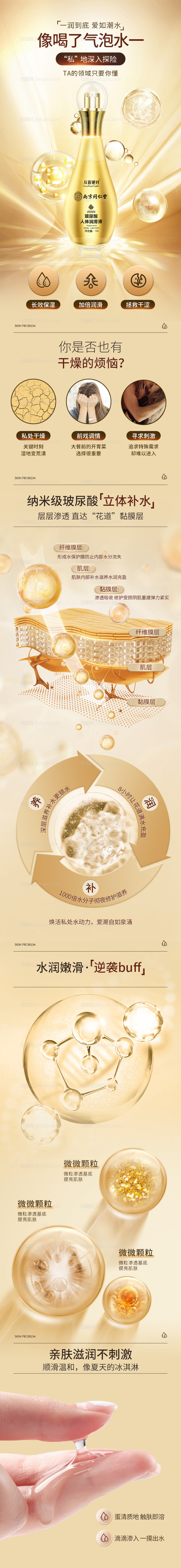 玻尿酸润滑液详情页-源文件