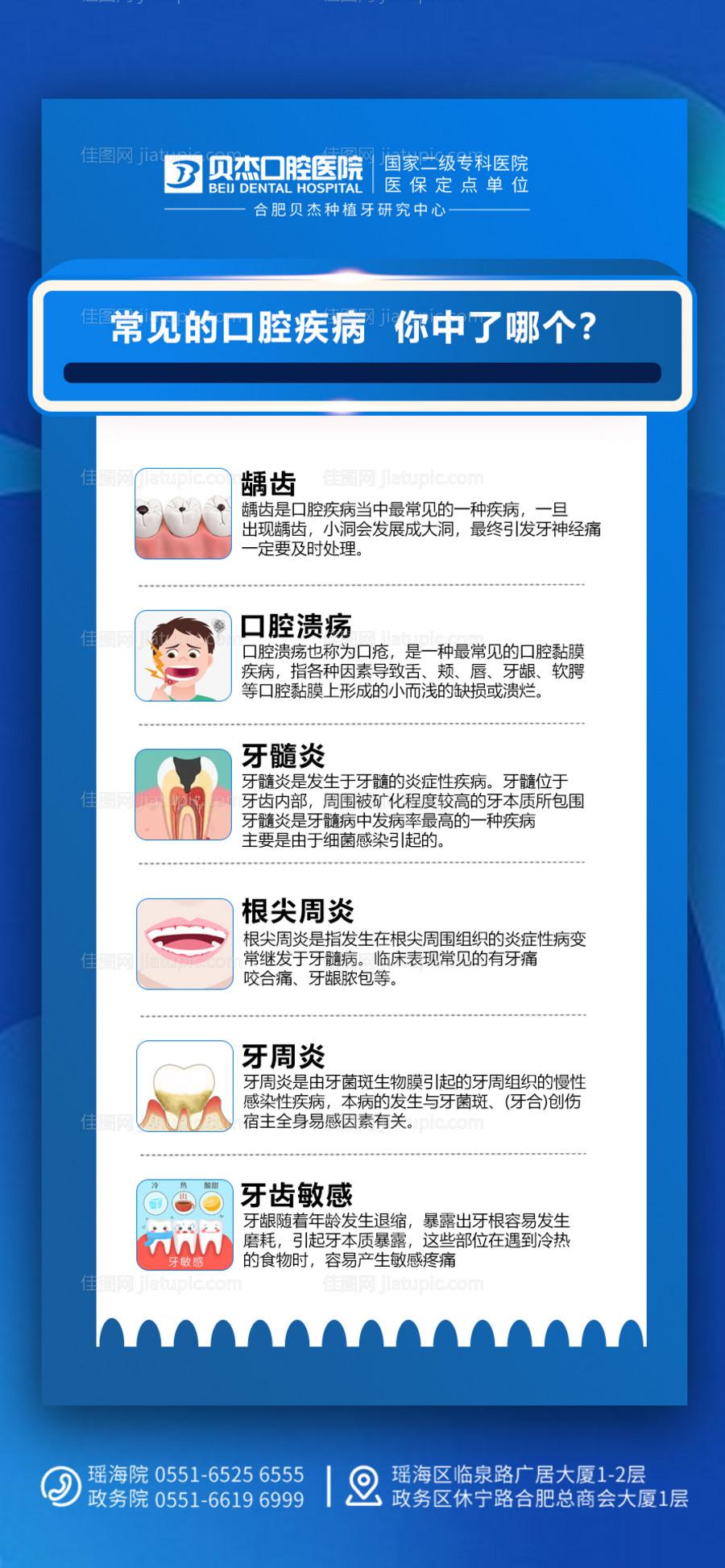 口腔疾病海报-源文件