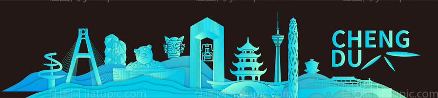 成都建筑-源文件