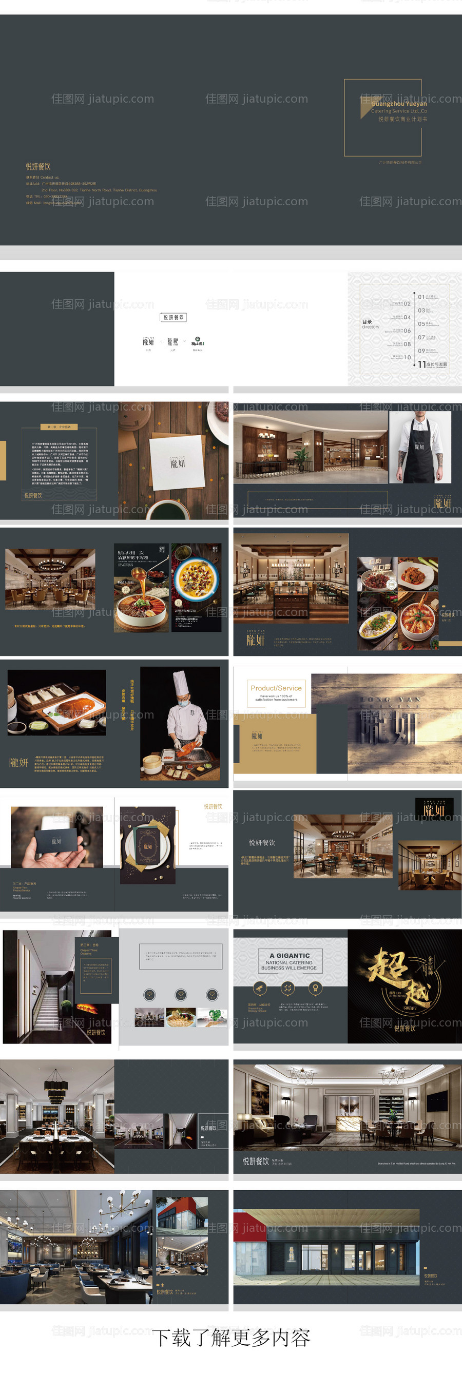 餐饮品牌计划书方案介绍-源文件