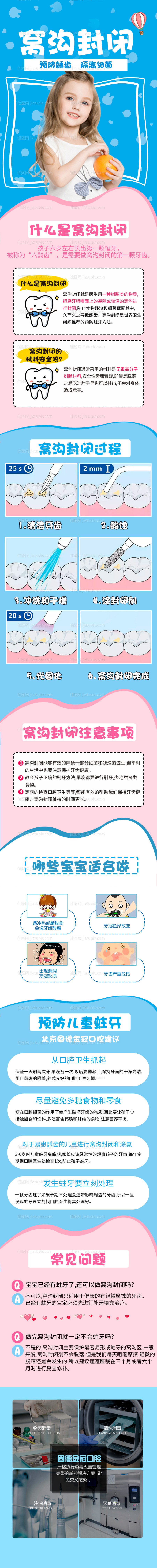 窝沟封闭电商详情页-源文件