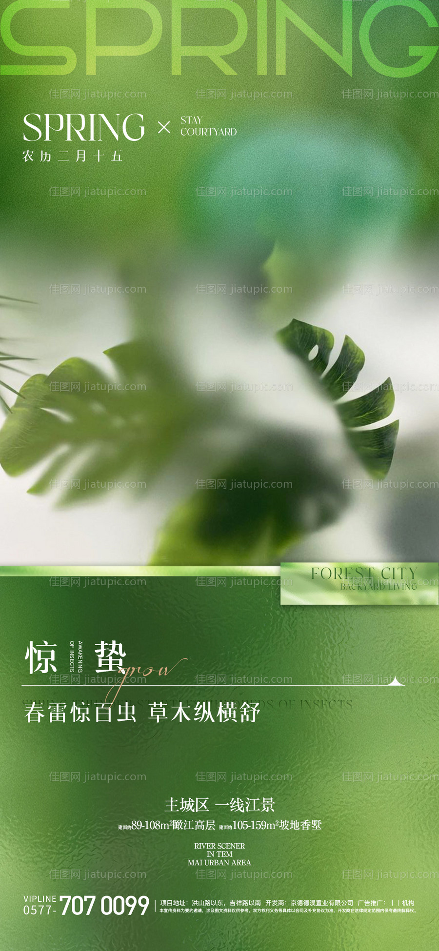 惊蛰节气海报-源文件