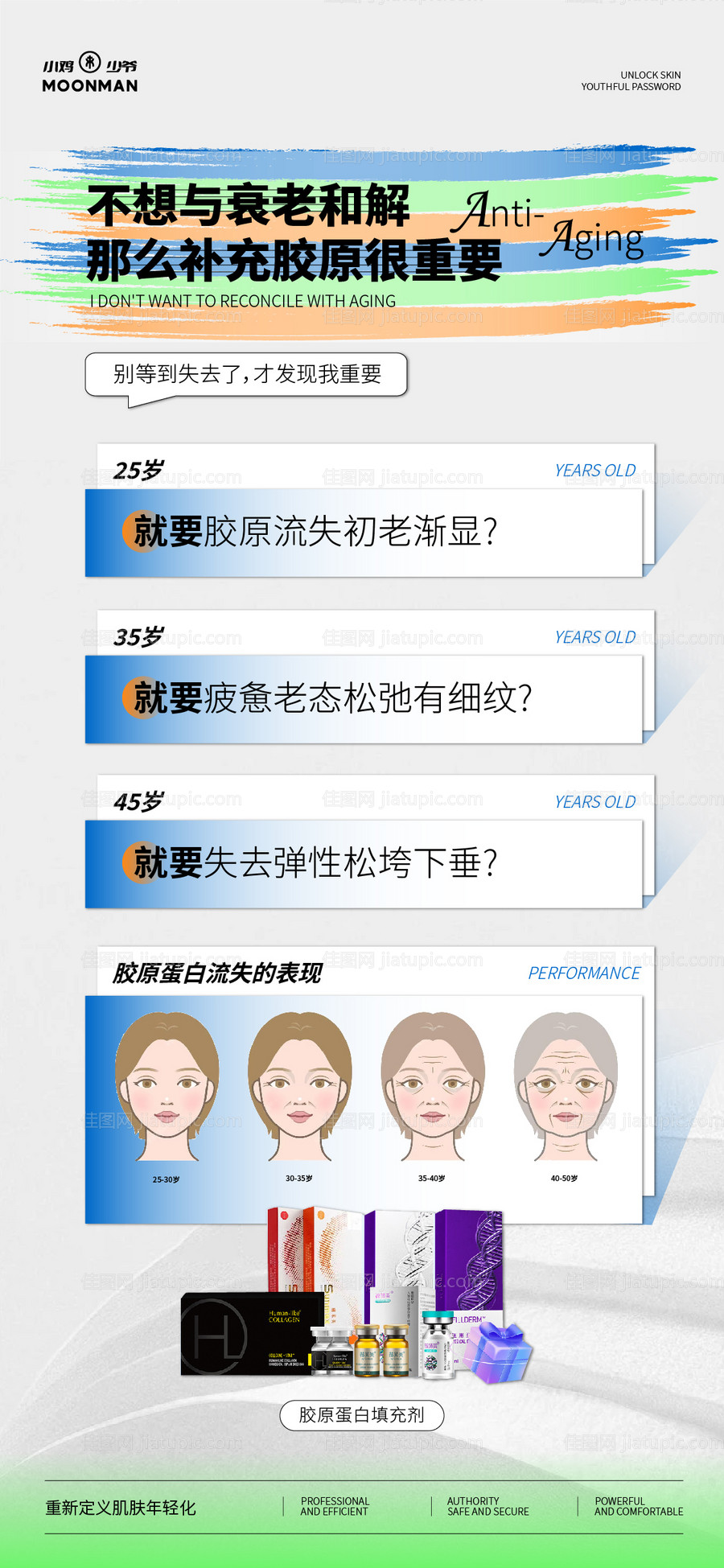 胶原蛋白海报-源文件