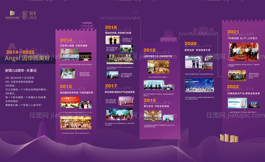 照片墙展板-源文件