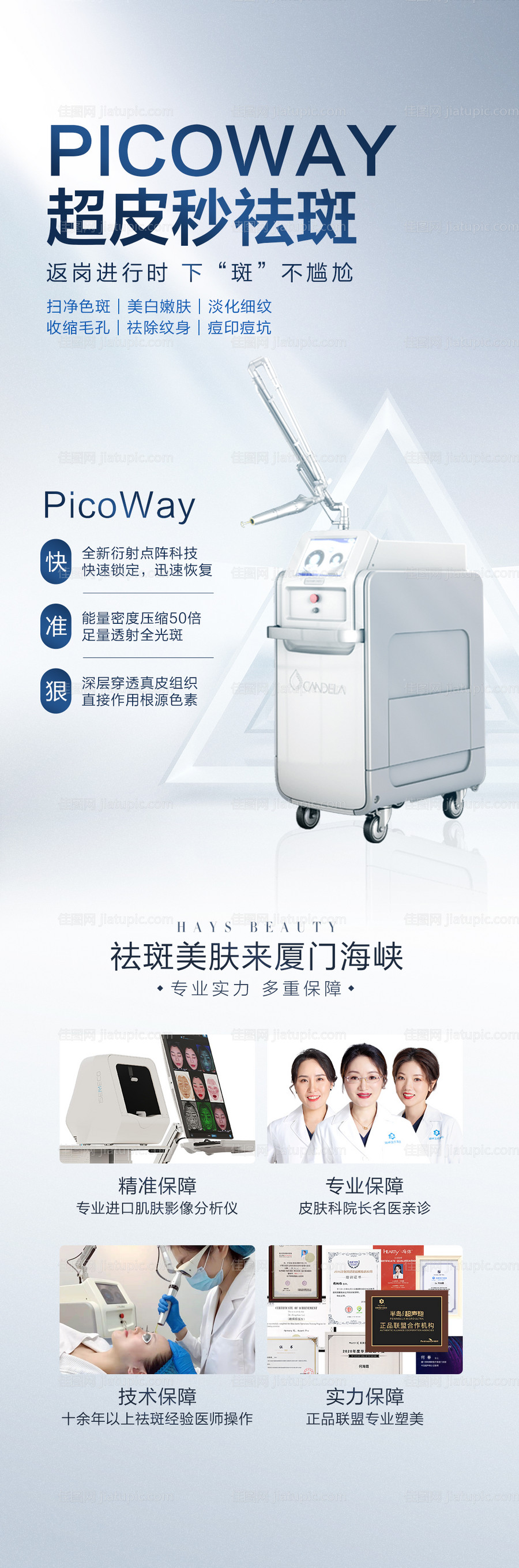 超皮秒祛斑海报-源文件