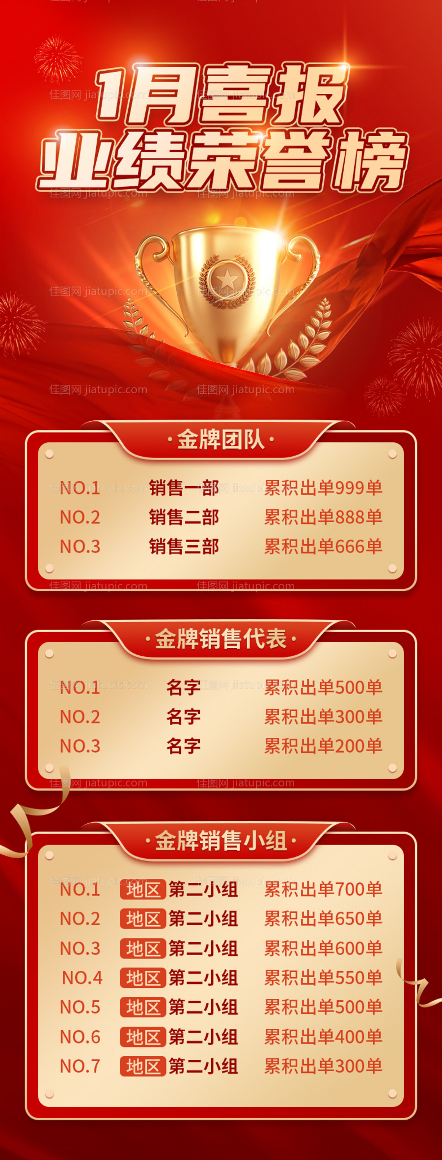 喜报小长图-源文件