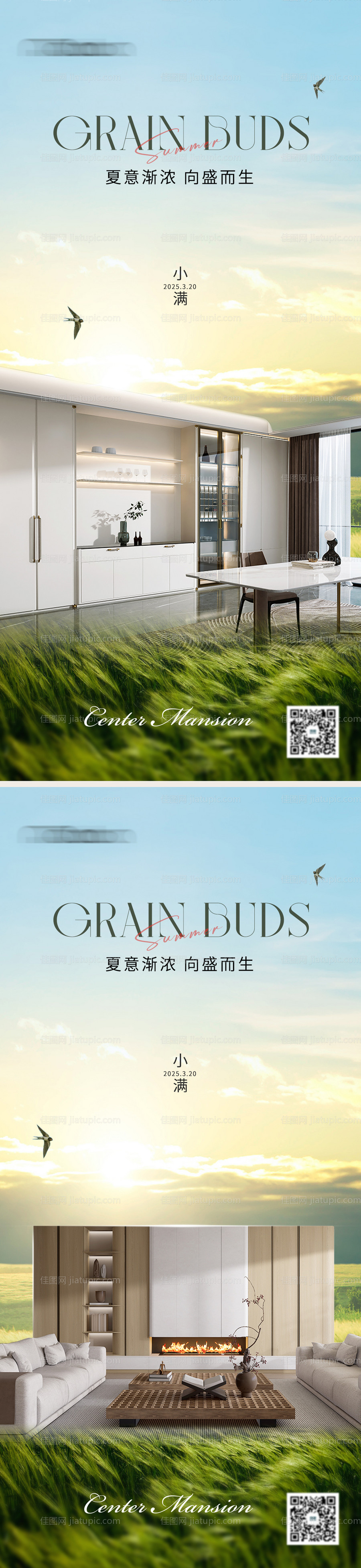 小满节气XL1海报-源文件