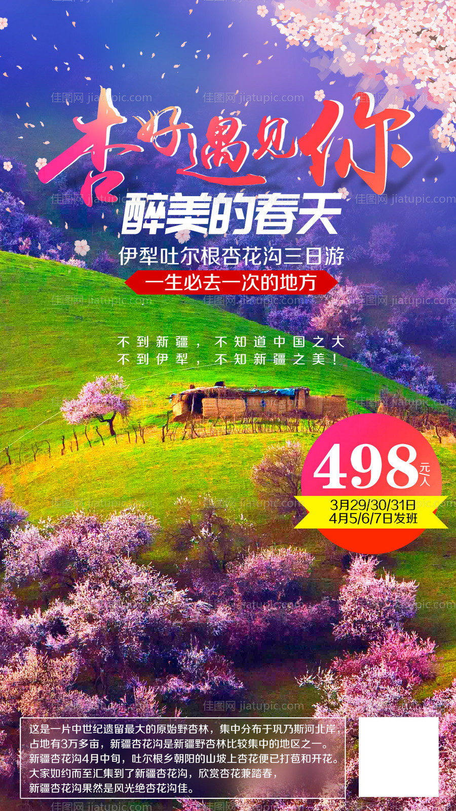 新疆伊利土尔根杏花沟-源文件