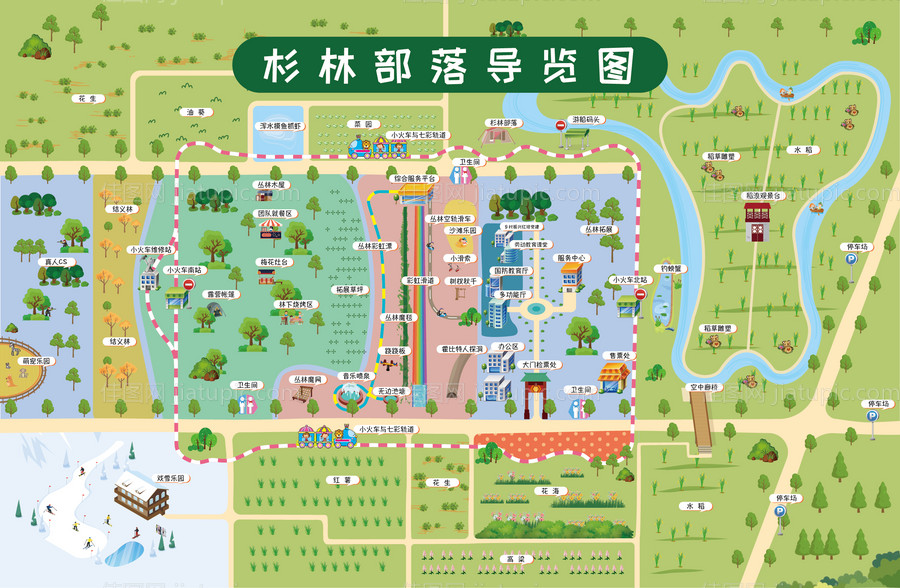文旅园区导览图-源文件