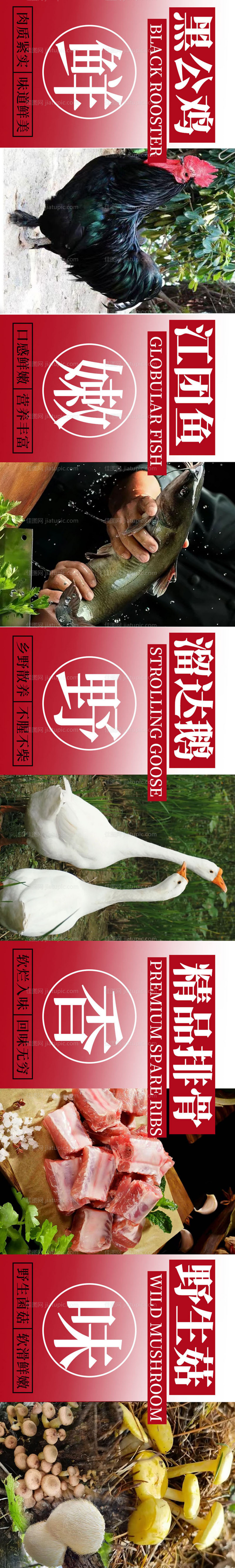 餐饮五图-源文件