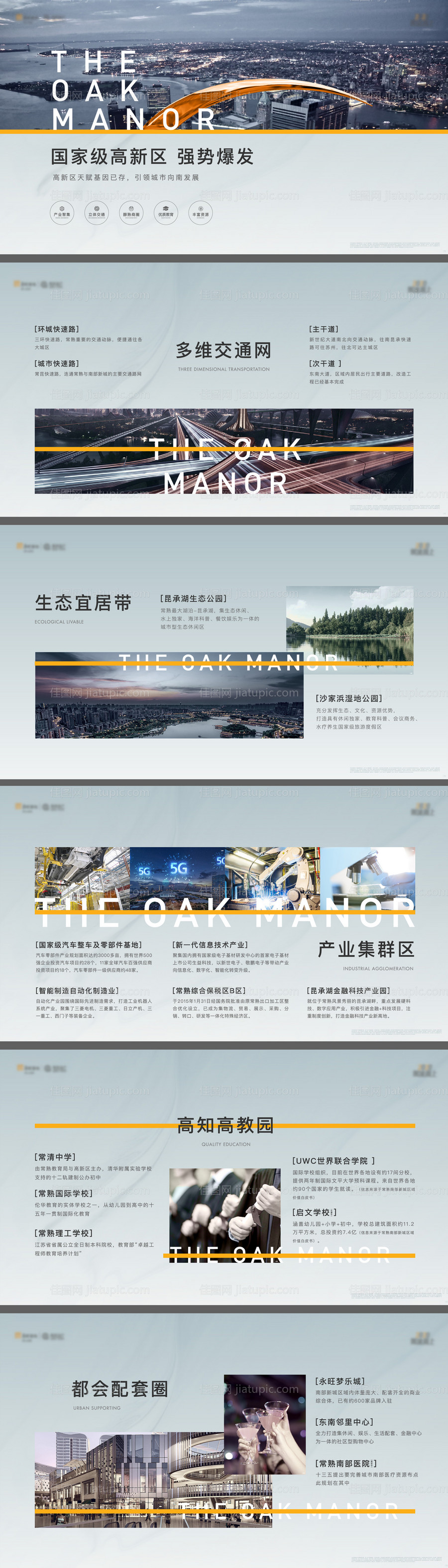 地产品牌价值横版海报-源文件