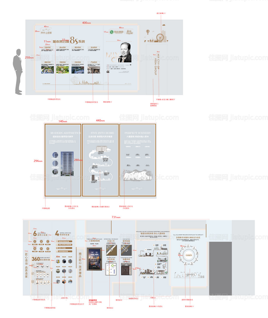 地产展厅工法馆 -源文件