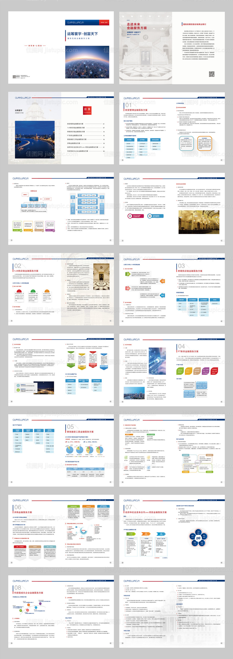 金融服务宣传手册-源文件