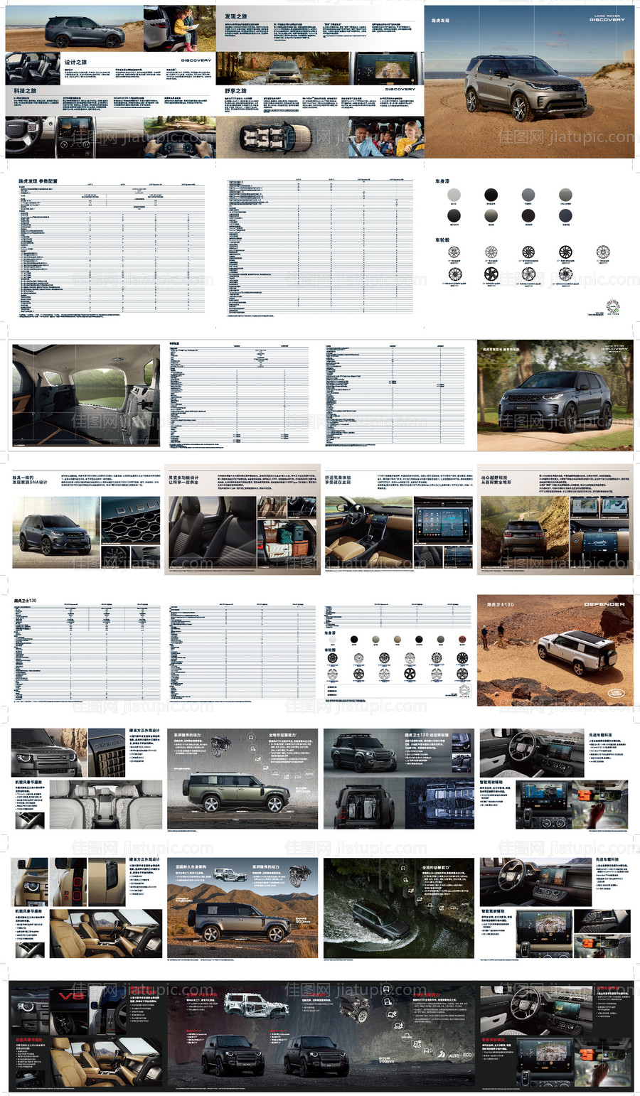 汽车配置宣传画册-源文件