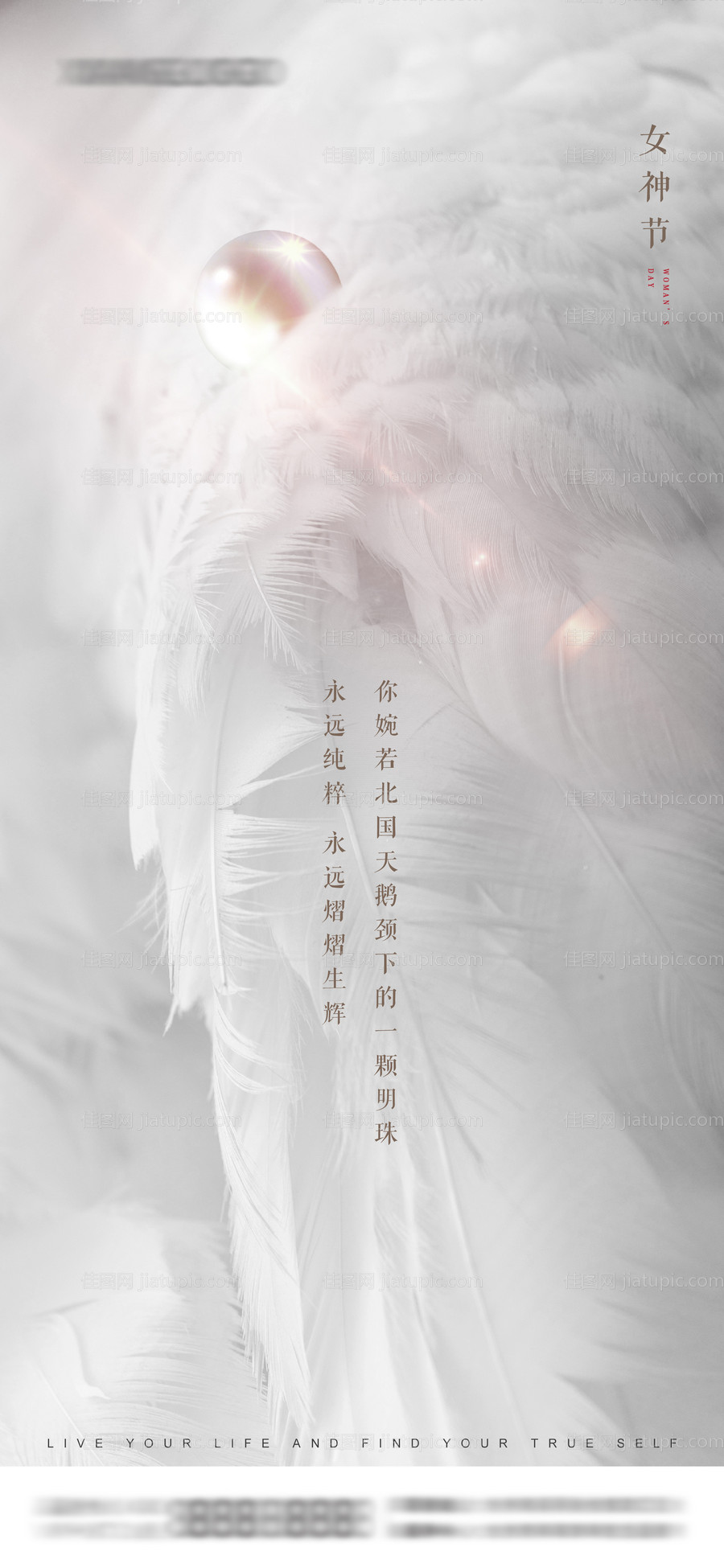 三八节女神地产海报-源文件