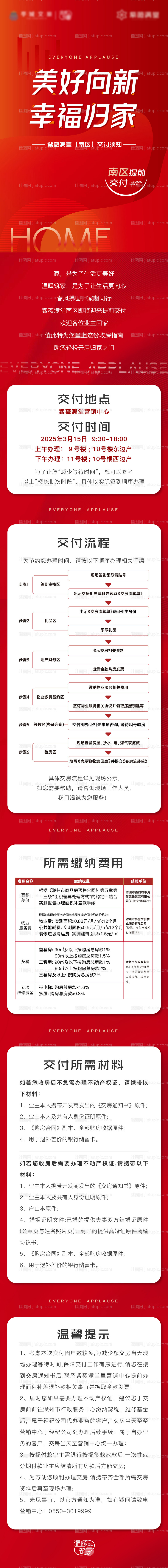 地产交付流程活动长图-源文件