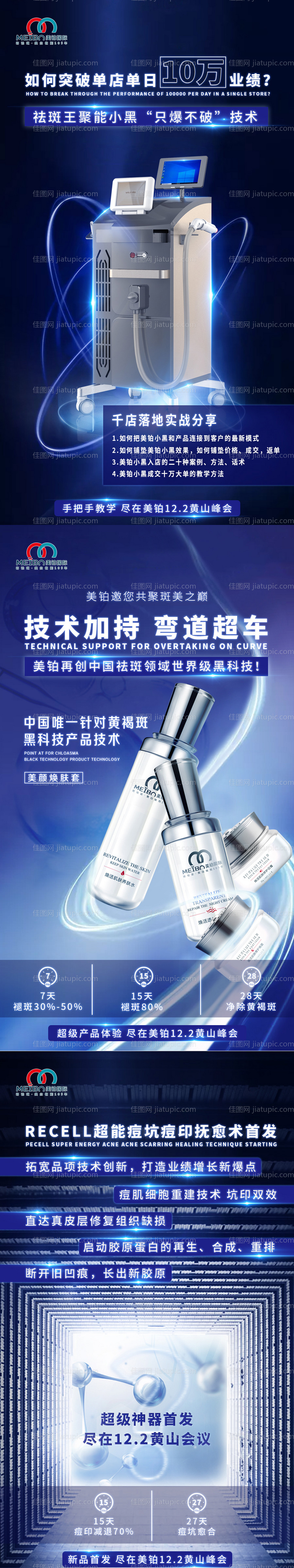 护肤科技系列海报-源文件