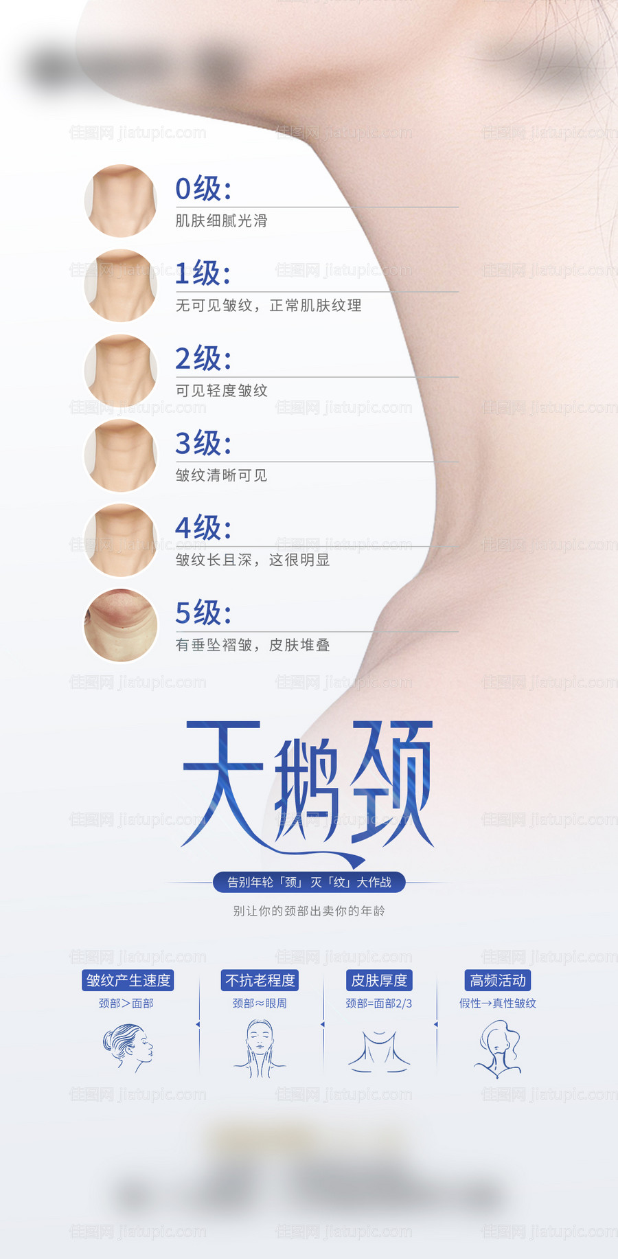 医美天鹅颈科普海报-源文件