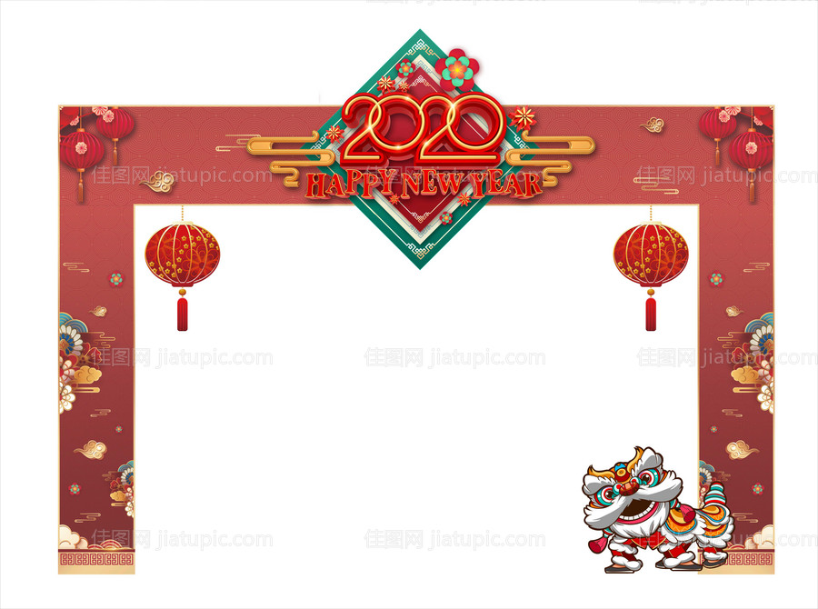 新年门头-源文件