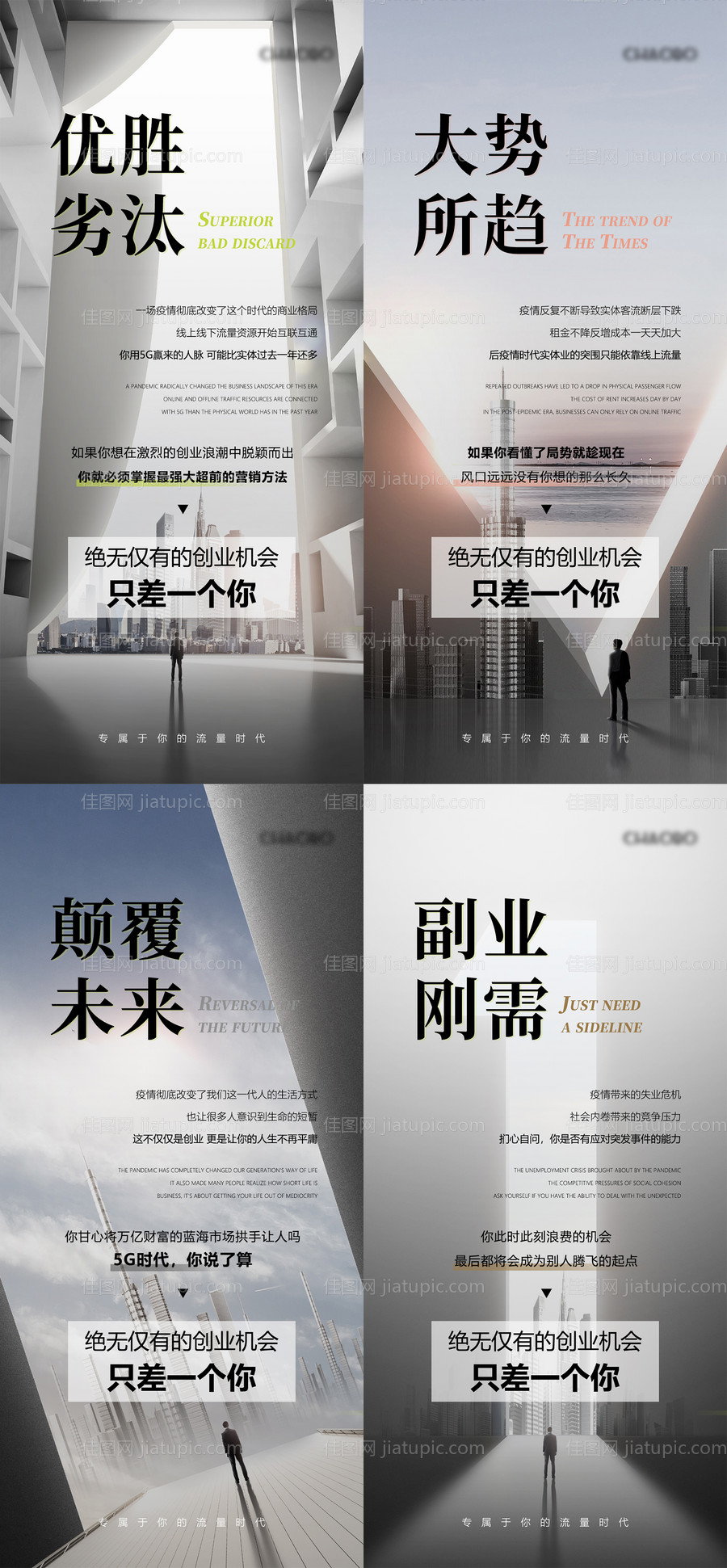 微商招商造势引流海报-源文件