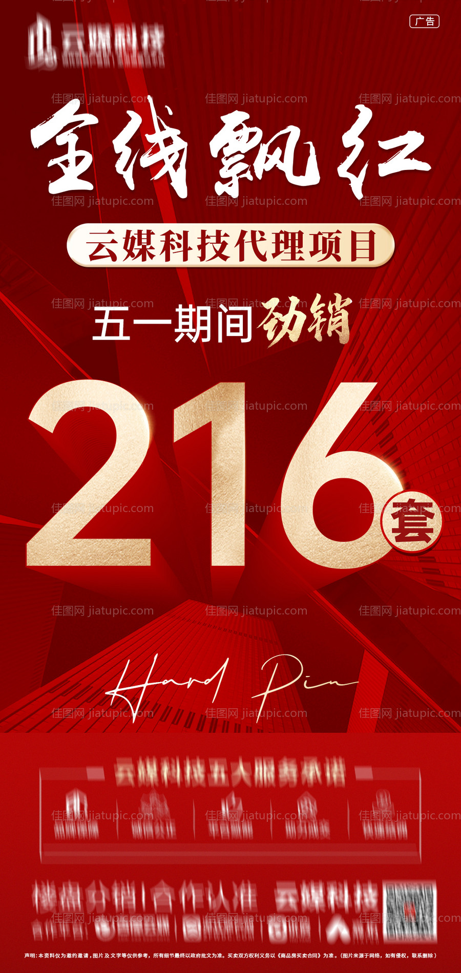 地产战报海报-源文件