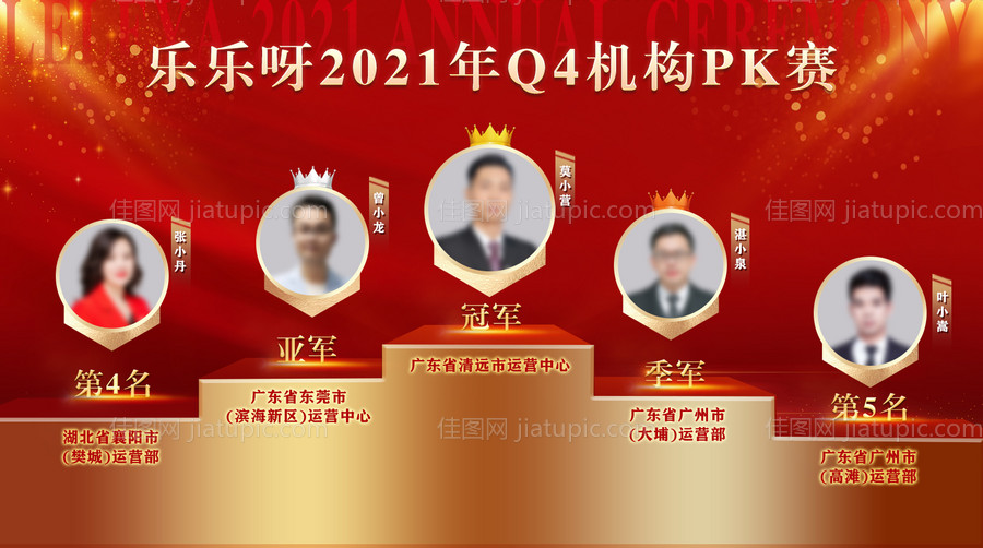 颁奖画面背景板-源文件