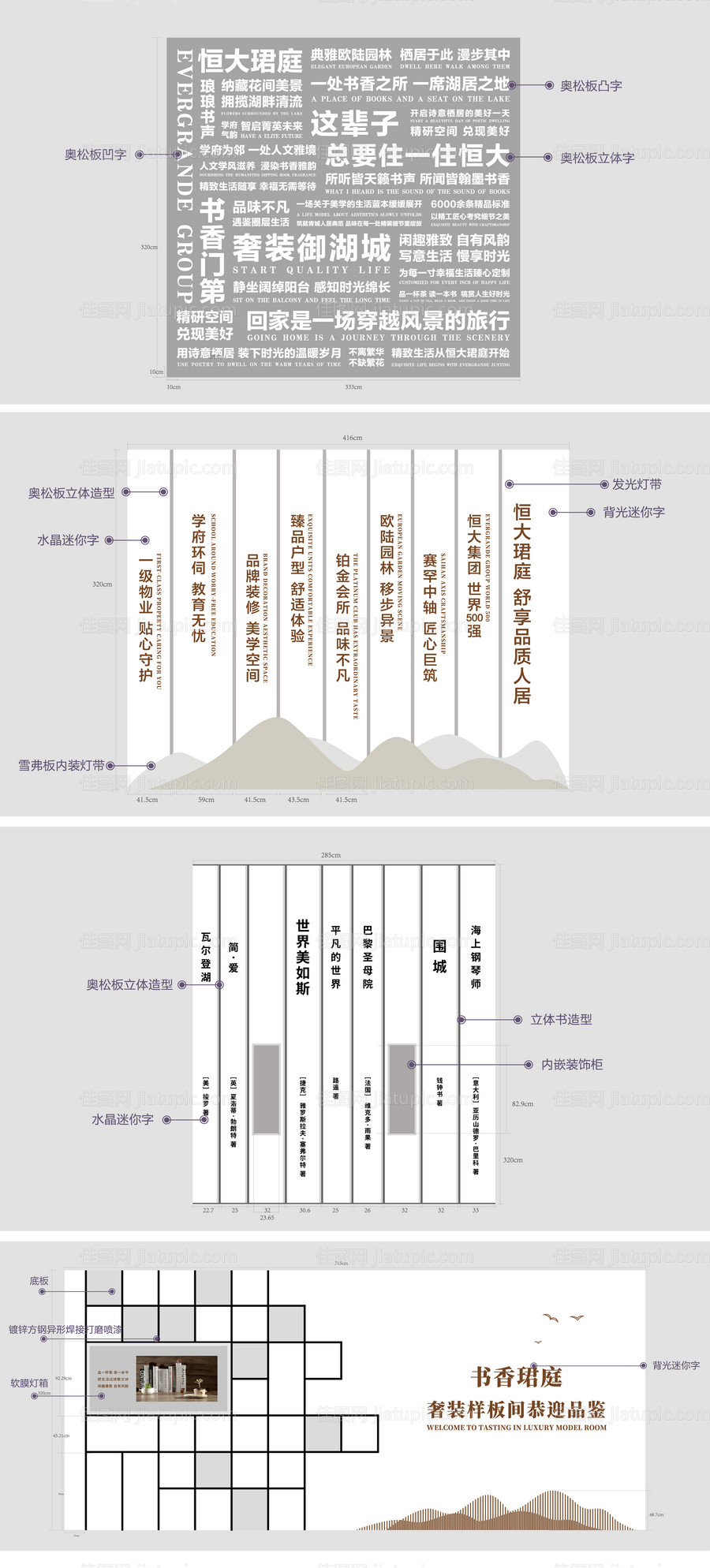 样板间通道包装-源文件