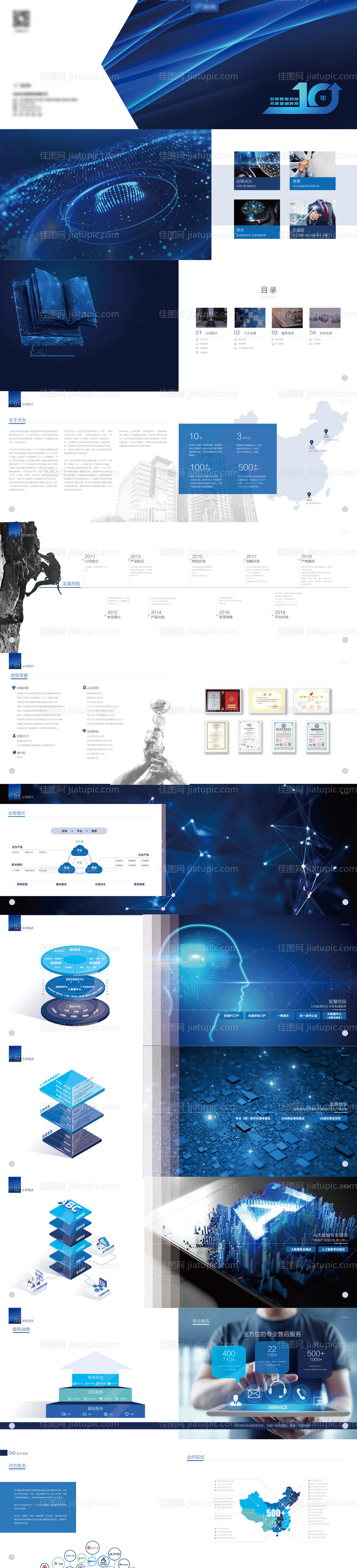 教育科技宣传册-源文件