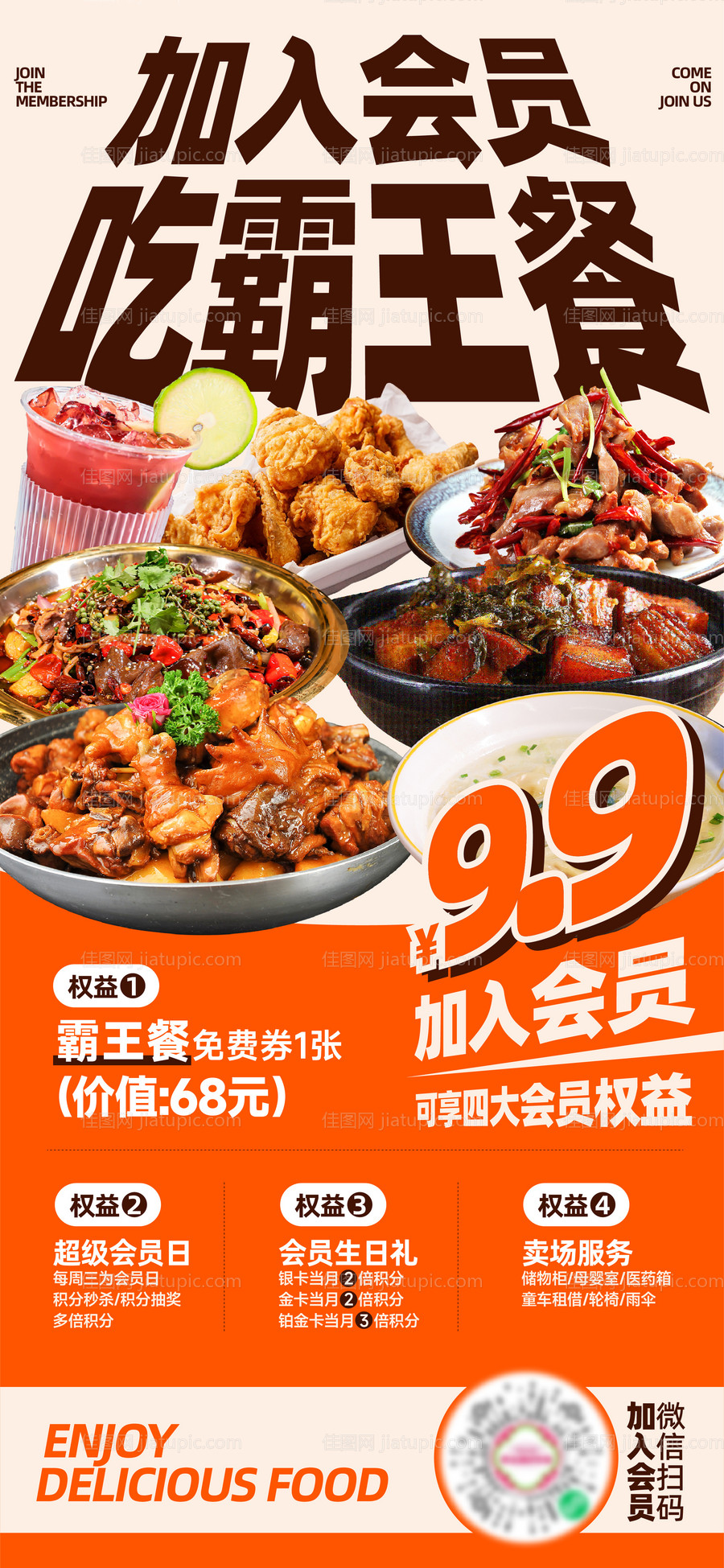 会员权益海报-源文件