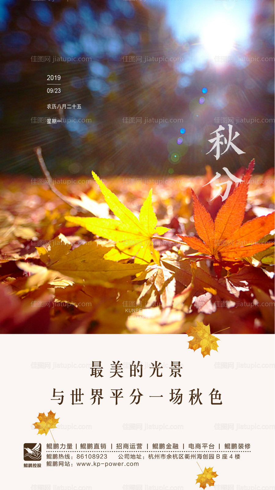 秋分海报-源文件