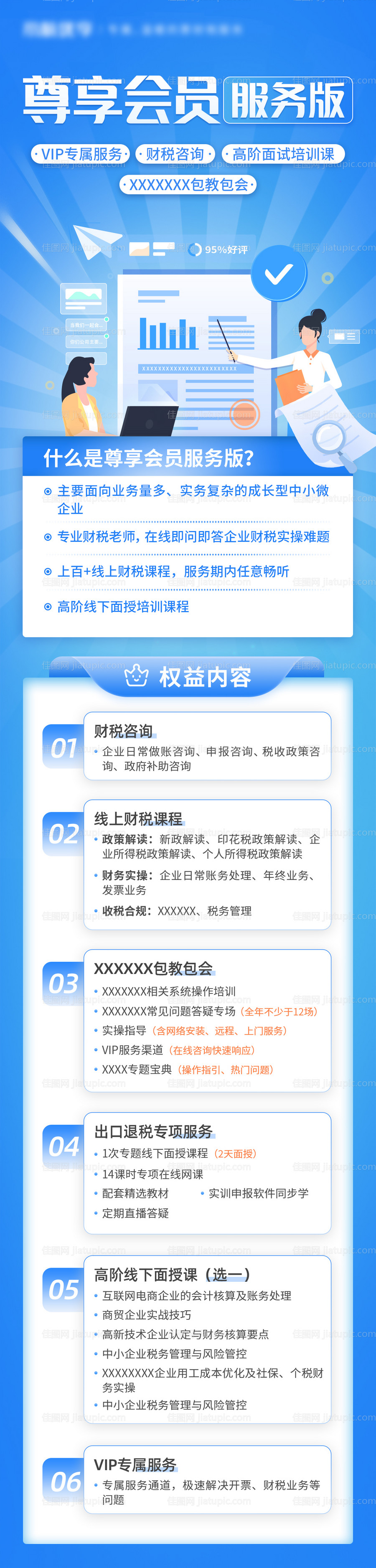 软件服务产品长图海报-源文件