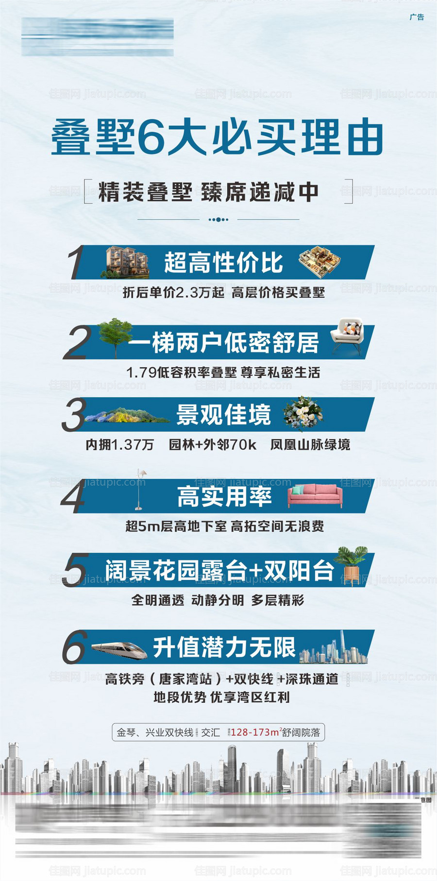 购房六大理由展架-源文件