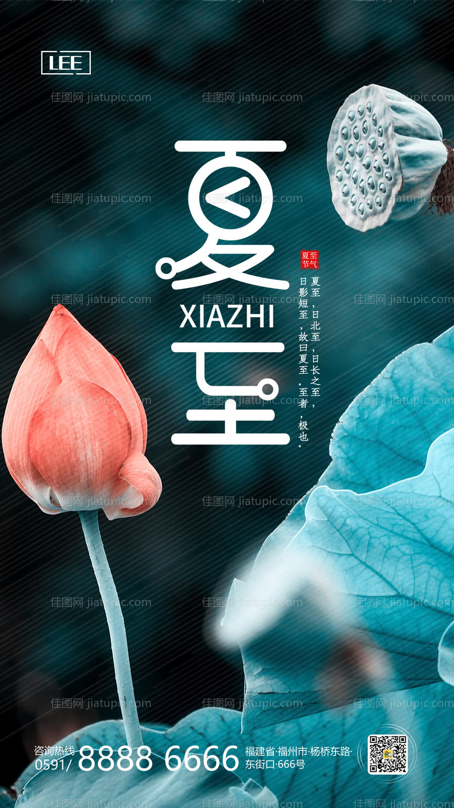 夏至海报-源文件