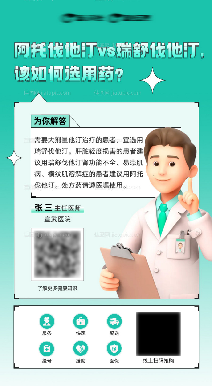 医疗问答海报-源文件