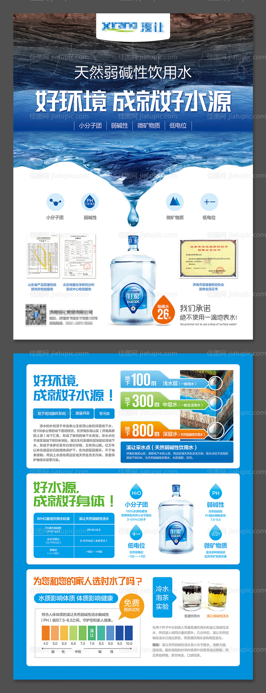 溪让DM宣传单页-源文件